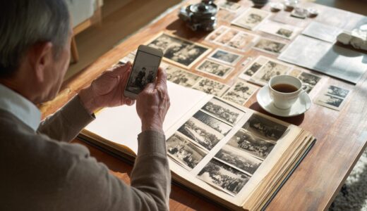アルバムを開く日 — ここから始まる自分史動画づくり（フォトスキャン篇）